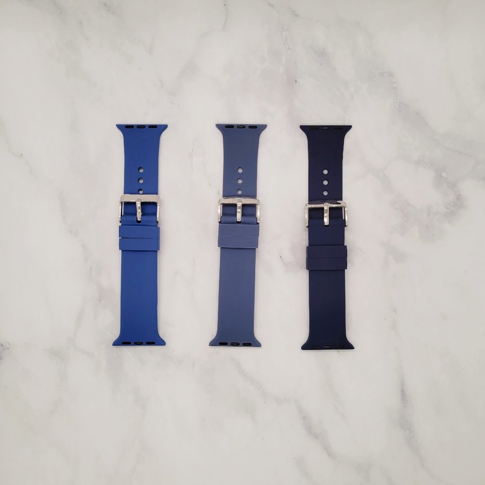 Appple Watch Band Series 8 7 6 5 4 3 2 SE 1 Silicone